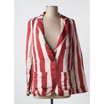 DIEGA - Blazer rouge en viscose - Femme - Taille 40 - Modz