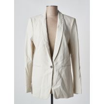 SET - Blazer beige en viscose - Femme - Taille 42 - Modz