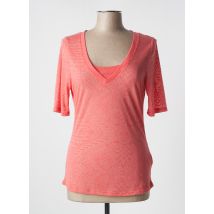 R867 - Top rose en polyester - Femme - Taille 44 - Modz