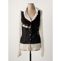 OHDD - Chemisier noir en soie - Femme - Taille 38 - Modz