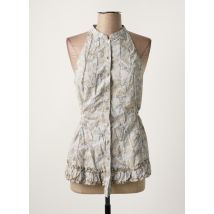 ET COMPAGNIE - Chemisier gris en coton - Femme - Taille 40 - Modz