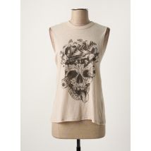 OBEY - Top beige en polyester - Femme - Taille 34 - Modz