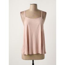OBEY - Top rose en viscose - Femme - Taille 38 - Modz
