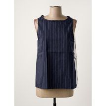 DIEGA - Top bleu en lin - Femme - Taille 36 - Modz