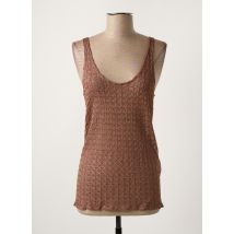 BERENICE - Pull marron en viscose - Femme - Taille 36 - Modz