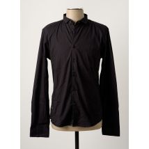 BIAGGIO - Chemise manches longues noir en coton - Homme - Taille S - Modz