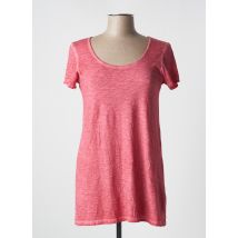 R867 - Top rouge en coton - Femme - Taille 40 - Modz