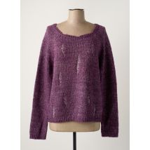 BERENICE - Pull violet en laine - Femme - Taille 40 - Modz