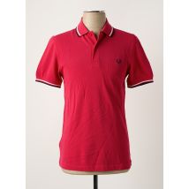 FRED PERRY - Polo rose en coton - Homme - Taille S - Modz