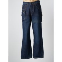 TWO ANGLE - Jeans coupe large bleu en coton - Homme - Taille 40 - Modz