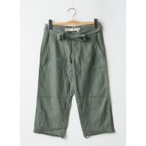 ONLY - Pantacourt vert en lin - Femme - Taille 34 - Modz