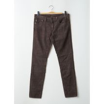RALPH LAUREN - Pantalon slim marron en coton - Femme - Taille TU - Modz