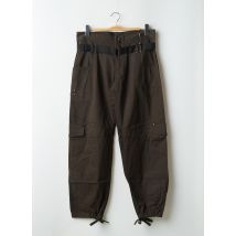 TORN - Pantalon cargo vert en coton - Femme - Taille 42 - Modz