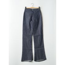 BE YOU K - Jeans bootcut bleu en coton - Femme - Taille 34 - Modz