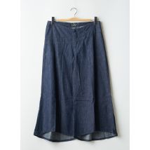 BE YOU K - Pantacourt bleu en coton - Femme - Taille 42 - Modz