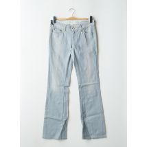 SCHOOL RAG - Jeans coupe droite bleu en coton - Femme - Taille W29 - Modz