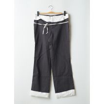 SCHOOL RAG - Pantalon droit gris en coton - Femme - Taille W32 - Modz