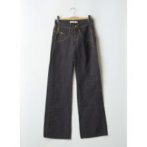 SCHOOL RAG - Pantalon droit gris en coton - Femme - Taille W25 - Modz