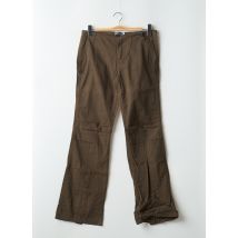TEDDY SMITH - Pantalon flare vert en coton - Femme - Taille W32 - Modz