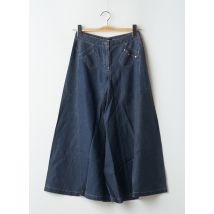 TEDDY SMITH - Jeans coupe large bleu en lin - Femme - Taille W26 - Modz
