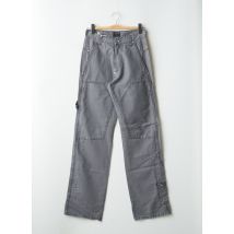 ENERGIE - Pantalon cargo gris en coton - Homme - Taille W27 - Modz