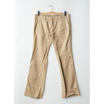 FREEMAN T.PORTER - Pantalon chino beige en coton - Femme - Taille W31 - Modz