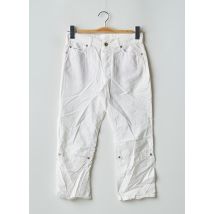 FREEMAN T.PORTER - Pantacourt blanc en coton - Femme - Taille W26 - Modz
