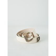 DIESEL - Ceinture beige en cuir - Femme - Taille 40 - Modz
