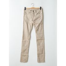 HELLS BELLS - Pantalon slim beige en coton - Femme - Taille W26 - Modz