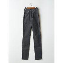 CIMARRON - Pantalon slim gris en coton - Femme - Taille W27 - Modz