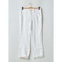 ESPRIT - Pantalon droit blanc en lin - Femme - Taille 36 - Modz