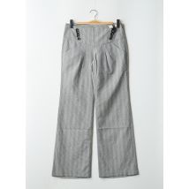 FREEMAN T.PORTER - Pantalon large gris en polyester - Femme - Taille W29 - Modz