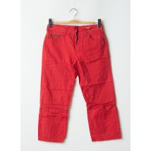 FREEMAN T.PORTER - Pantacourt rouge en coton - Femme - Taille W27 - Modz