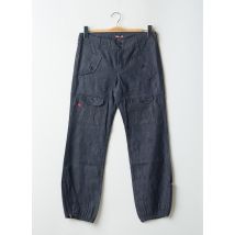 BE YOU K - Pantalon cargo bleu en coton - Femme - Taille 36 - Modz