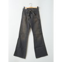 LA BRIGADA INTERNACIONAL - Jean coupe flare bleu en coton - Femme - Taille 34 - Modz