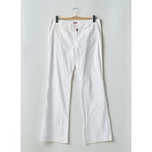 BE YOU K - Pantalon flare blanc en coton - Femme - Taille 40 - Modz