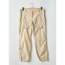 BE YOU K - Pantalon cargo beige en coton - Femme - Taille 42 - Modz