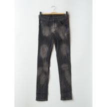 CHEAP MONDAY - Jeans coupe slim gris en coton - Femme - Taille W28 - Modz
