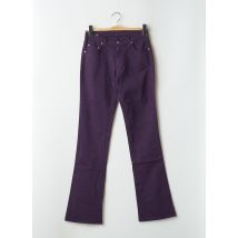 CIMARRON - Pantalon flare violet en coton - Femme - Taille W31 - Modz
