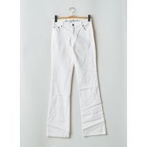 DENIM STUDIO - Jean coupe flare beige en coton - Femme - Taille W26 - Modz