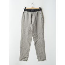 LEON & HARPER - Pantalon chino gris en coton - Femme - Taille 38 - Modz