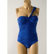 SALINAS - Maillot de bain 1 pièce bleu en polyamide - Femme - Taille 42 - Modz