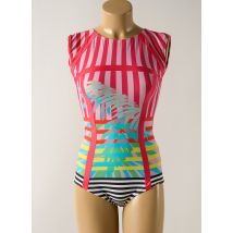 SALINAS - Maillot de bain 1 pièce rose en polyamide - Femme - Taille 36 - Modz