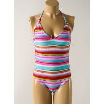 SALINAS - Maillot de bain 1 pièce rose en polyamide - Femme - Taille 42 - Modz