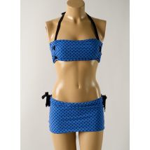SALINAS - Maillot de bain 2 pièces bleu en polyamide - Femme - Taille 42 - Modz