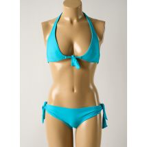 SALINAS - Maillot de bain 2 pièces bleu en polyamide - Femme - Taille 38 - Modz