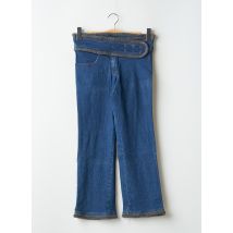 KANA BEACH - Jeans coupe droite bleu en coton - Femme - Taille 38 - Modz