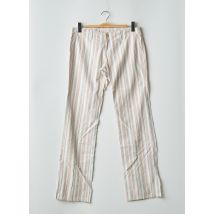 MOGUL - Pantalon droit beige en coton - Femme - Taille W31 - Modz