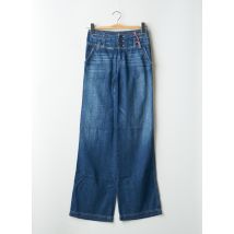 PEPE JEANS - Jean coupe flare bleu en coton - Femme - Taille TU - Modz