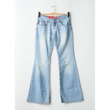 PHARD - Jeans bootcut bleu en coton - Femme - Taille 38 - Modz